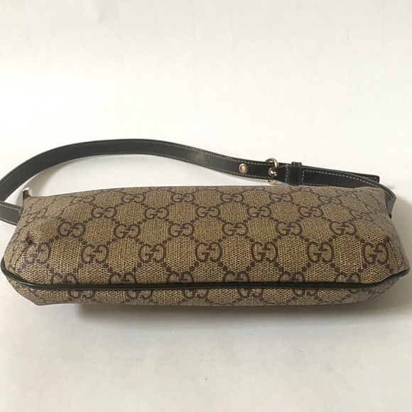 SOLD Gucci GG Canvas Tattoo Heart Shoulder Bag - Picture 5 of 10